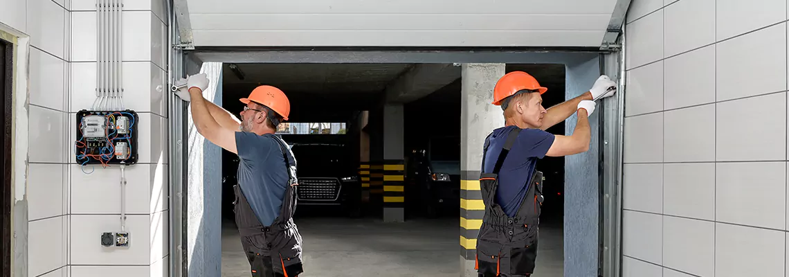 Garage Door Safety Inspection Technician in Calgary, Alberta