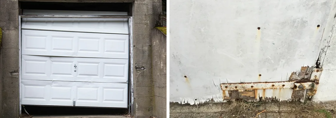 Rotten Commercial Garage Door Repair in Calgary, AB