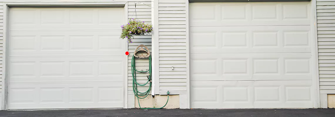 Sectional Garage Door Dropped Down Repair in Calgary, Alberta