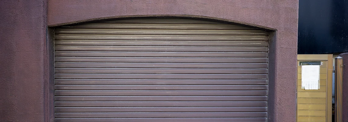 Fallen Garage Door Worn Rollers Replacement in Calgary, Alberta